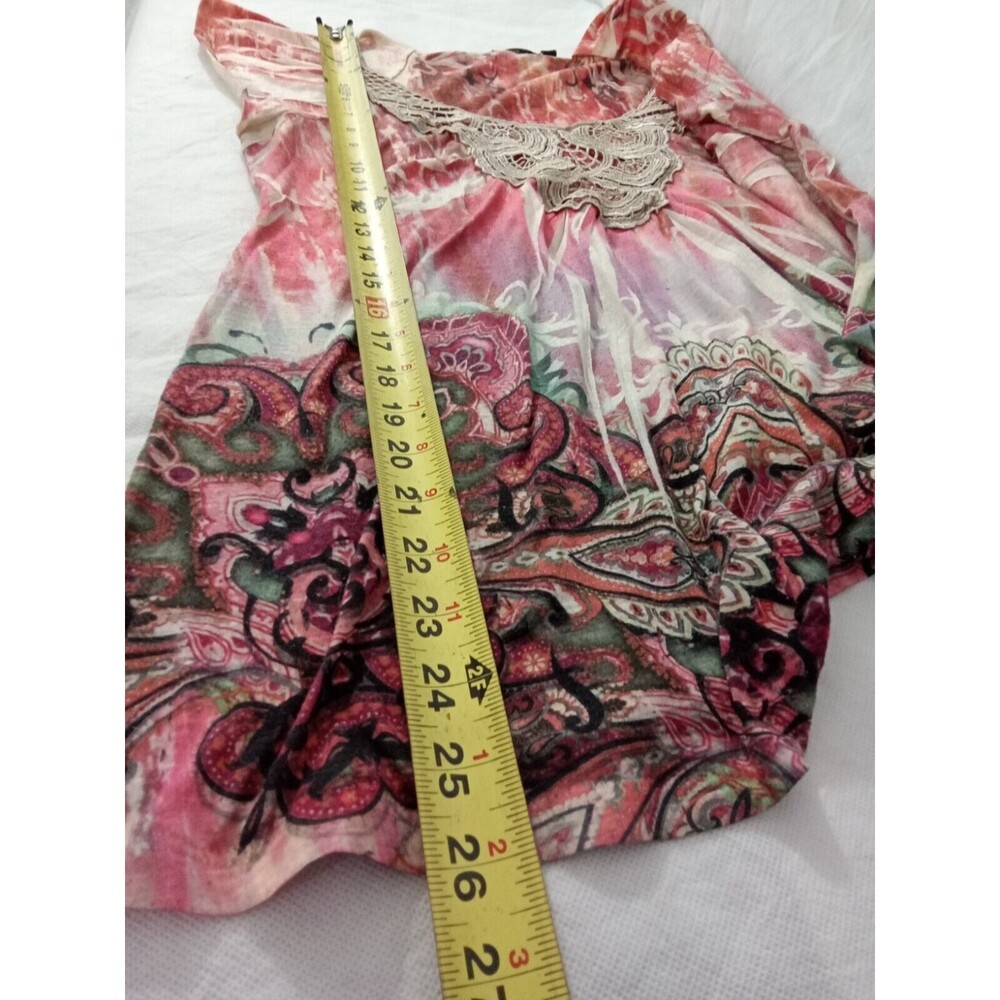 APT.9 Womens XL Blouse Embroidery Multicolored - Picture 13 of 14